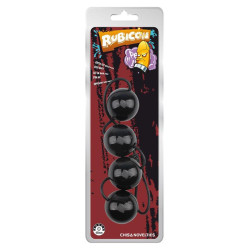 Rubicon Boules anales Rubicon M 32 x 5cm Noires